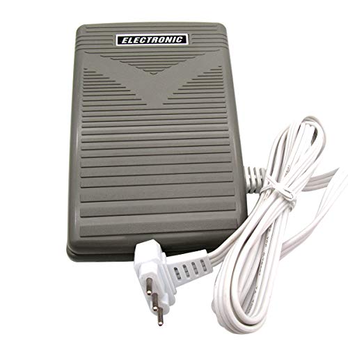 ckpsms Brand - #YC-485 1PCS Foot Control Pedal 3 Prong Compatible with/Replacement for Husqvarna Viking Brand 118 Emerald,122, 224 Mega Quilter