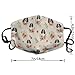 SVEFDOC Adults Boys Girls Warm Protective Masks Fashion Scarf Anti Dust Windproof Mouth Cover, English Springer Spaniel Mouth Decoration for Sports Travel Hiking