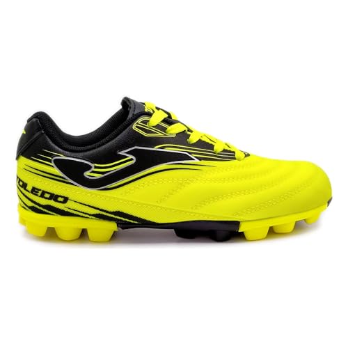Joma Boys Tjs.v2001.24 101 football boots, Yellow / Black, 7 Little Kid