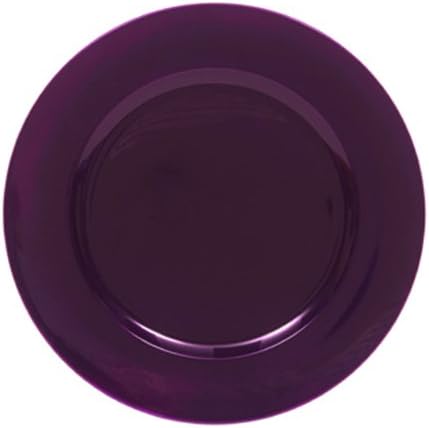 ChargeIt by Jay Plato de carga redondo metálico, morado