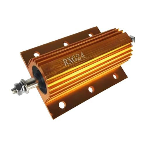 Résistance dorée RX24 75W 75Ω haute précision avec radiateur alu intégré