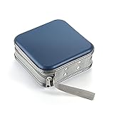 LIOVODE CD Wallet, 48 Capacity Portable CD/Blu-ray/Disc Media Holder Storage Organizer Binder for Car Office Home (Dark Blue) - Image 6