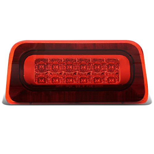 Dna Motoring 3Bl-Gmcson-Led-Rd Red Lens Led Third Tail Brake Light [Compatible With 94-03 S10 / Sonoma / 96-00 Hombre Standard Cab] #TOP6