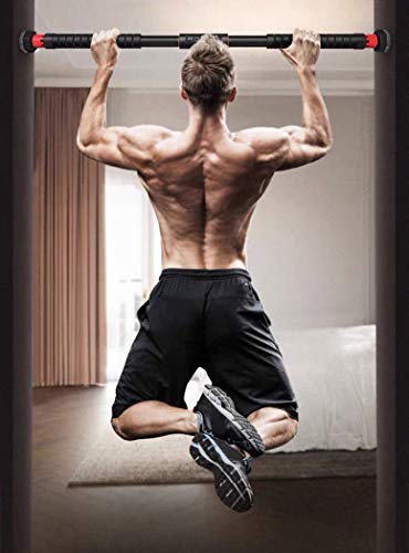 Pull Up Bar For Doorway Chin Up Bar Horizontal Bar Exercise Bar With Locking Mechanism Upper Body Workout Bar For Home Gym Fitness Adjustable Width 25.6"-70.9" #TOP1