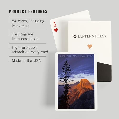Baraja de Cartas Poker Yosemite Half Dome 52 Cartas miniatura 3