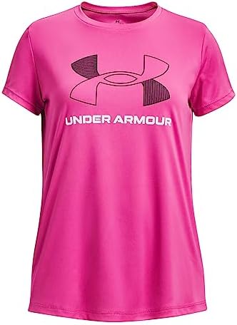 Under Armour Girls’ Tech Big Logo Short Sleeve T Shirt