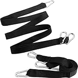 2 Pcs Strap for Weighted Sled Training Sled Workout Equipment Nylon Sled Harness Sled Pulling Belt Trainer Sled Pulling Straps Allow for 2 Point Attachment, Suit for Improving Speed Endurance strength