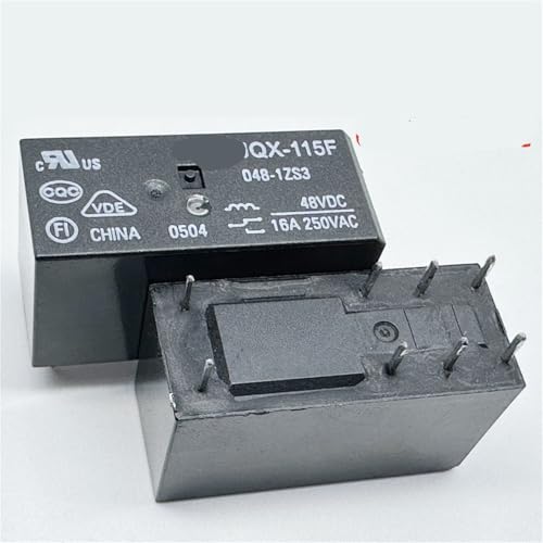 Relais 8 broches JQX-115F 48V 1ZS3 pour circuit imprimé