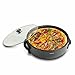 Produktbild Swiss Pro+ Pizzapfanne elektrischer 44/46 cm - Aluminium - 1500W - Schwarz