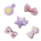 YUYUDEHM Purple Dog Hair Bow, Dog Hair Clips, Dog Hair Accessories, Dog Hair Bows with Hairpin for Pet Grooming