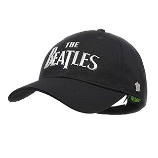 The Beatles Classic Adjustable Baseball Cap Drop T Logo Sgt Pepper Drum Abbey Road - Les Beatles, Paul McCartney, John Lennon, RIngo Starr, George Harrison
