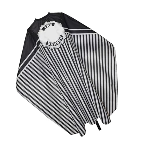 PACKOVE Taglio Capelli Righe Per Parrucchiere Unisex Grembiule Protezione Completo Antistatico e Non Appiccicoso Per Uso in Salone e Casa