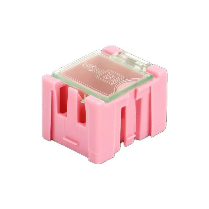 50 boîtes modulaires SMT roses pour le rangement de petites pièces et résistances