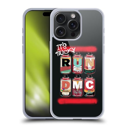 Funda de Gel Suave Run-D.M.C. latas de Spray para iPhone 15 Pro Max