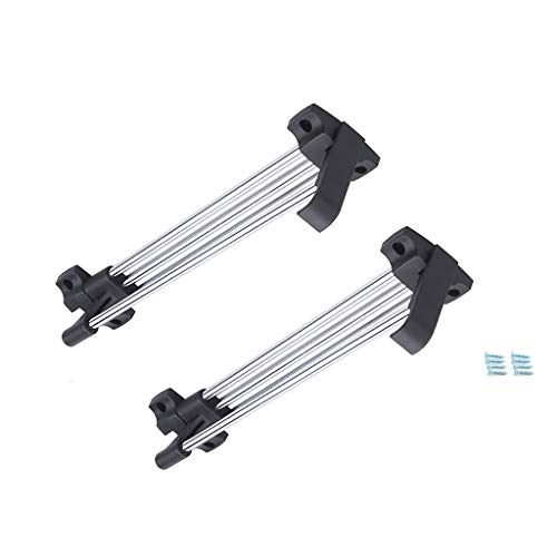 Tringles de penderie rétractables coulissantes : suspension gain de place pour armoire