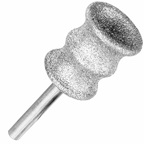 OVATAVO Dog Nail Grooming Tools - Dog Nail Grinder Attachment for Dremel - Diamond Rotary Nail Grinder Bits for Small Medium Dogs Cats and Animals (L)