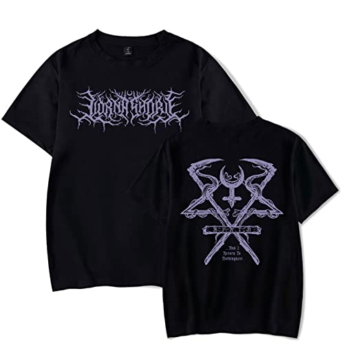 Photo de OUHZNUX Lorna Shore T-Shirt Unisexe Deathcore Band Merch T-Shirt À Manches Courtes pour Les Jeunes Hommes Femmes À Manches Courtes Pleine Taille Xs-4Xl