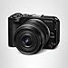 Canon EOS R50 V Mirrorless Camera with RF-S14-30mm F4-6.3 is STM PZ Lens, APS-C Sensor, 24.2 Megapixels, Ultra-Wide Zoom, Fast Autofocus, Vlogging and Live Streaming Kit for Content Creators, Black