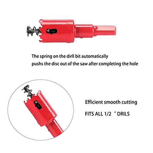Esuphands 6"Hole Saw With Arbor Mandrel,Hss Bi-Metal & Heavy Duty Steel Design, For Metal,Stainless Steel,Cornhole Boards,Drywall,Plastic,Brass,Aluminum,Iron And Wood (152Mm) #TOP6