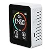 Kooldioxidedetector,Temperatuur en Vochtigheid CO2 Luchtkwaliteit Indexen Detector | CO2-meter voor auto, sportschool…