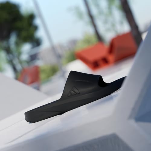 adidas Mixte Lightshift Slides Sandal, Core Black/Core Black/Core Black, 42 EU