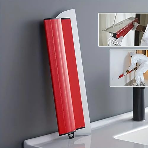 Spatule ergonomique remplaçable pour lissage de plaques de plâtre
