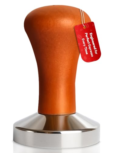 53.3mm Espresso Tamper with Wooden Handle