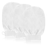 Gants exfoliants : Pour utiliser ces gants exfoliants sous la douche, commencez par vous tremper quelques minutes dans de l'eau chaude, puis imbibez les gants d'eau, ajoutez une quantité suffisante de gel douche et exfoliez votre corps.