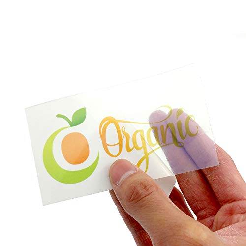 Vinyle brillant translucide A4 imperméable pour impression laser et jet d'encre - 6
