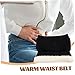Ipetboom Waist Warmth Belly Warmer Stomach Support Comfortable Skin-friendly Windproof Breathable All-seasons Protection Belt
