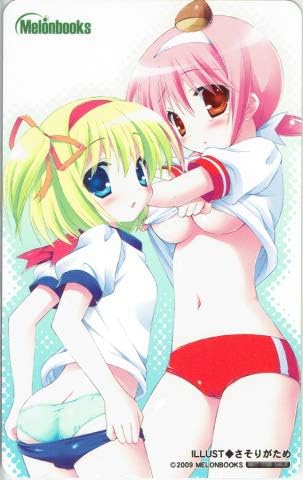 Amazon メロンブックス テレカ Illustrated By さそりがため れもんちゃん まろんちゃん テレホンカード 50度数 アニメ 萌えグッズ 通販