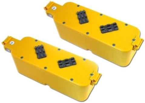 COMBO: 2 Pcs Tenergy Replacement Batteries (Yellow Case) for iRobot Roomba APS 4905 400 series Vacumm Cleaner