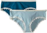 PACT Women's Organic Cotton Hipster Panties (2-Pack_