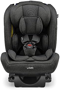 Cadeira para Auto 0-36 Kg Isofix Litet All Stages Fix 2.0 Preta -...