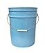 House Naturals 5 Gallon Plastic Bucket Pail Food Grade BPA Free with Easy snap on Lid(Pack of 3) Made in USA