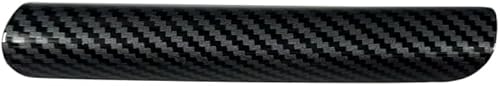 Miniatura 3 de HUYILUN0104 1 par de manijas delanteras de fibra de carbono, moldura interior, reposabrazos y manija de puerta, compatible con Ford Escape 2013-2019