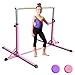 XTEK Gym Pro Gymnastics Bar - Adjustable Height Kip Bar with Added Stability, Premium Gymnastics Equipment for Home Training