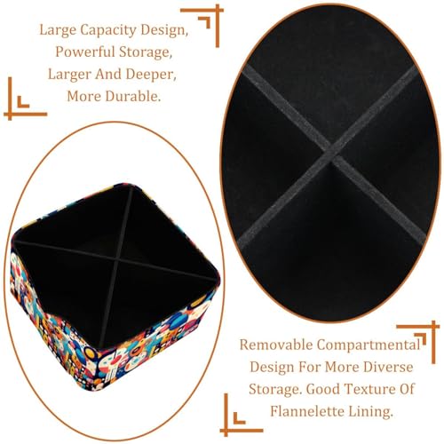 Porte-stylos et rangement papeterie grand format motif géométrique