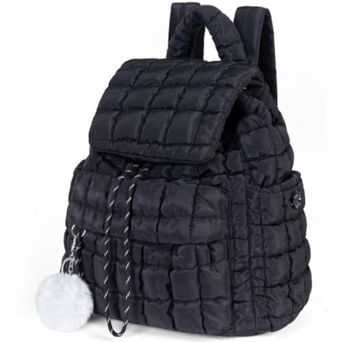iSamzan Quilted Puffer Backpack for Women