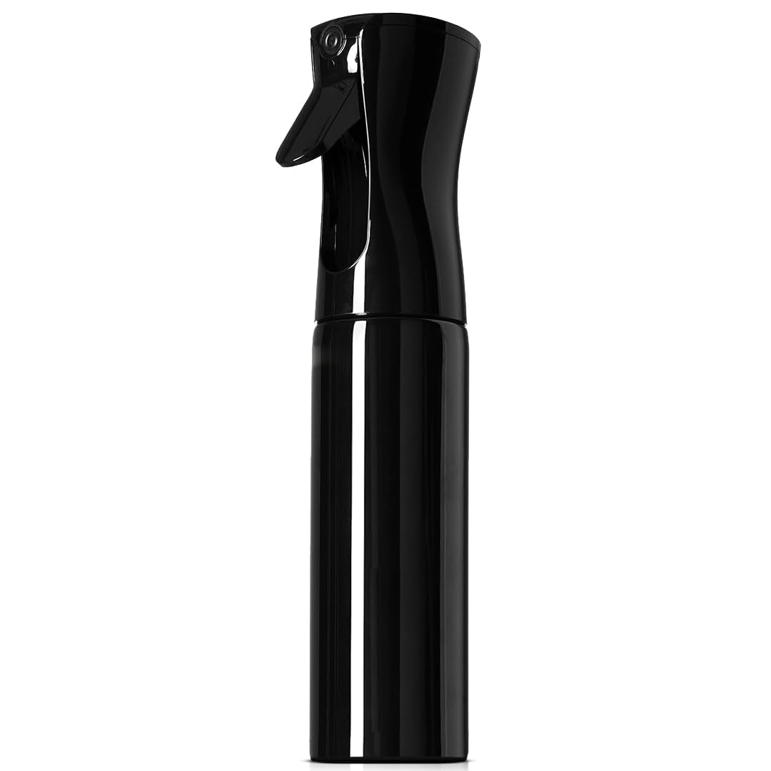 Bigzope Continuous Fine Mist Hair Spray Bottle, 360° Refillable Water Spray Bottle For Hair Styling, Salon, Skin Care, Barbers, Plants, Home Cleaning, Essential Oil & More, Empty Sprayer - 300 ml-image-20