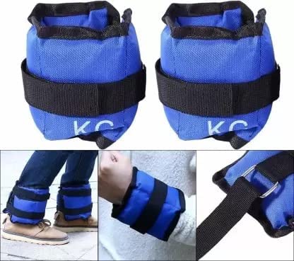 SYMKARD-Fitness Ankle Weights Strength Training Weight Sets for Women & Men with Adjustable Straps - Walking, Running, Pilates, Yoga, Aerobics, Cardio Exercises Weight 1KG. 3 41aC e7oc8L