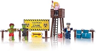 Roblox Action Collection - Zombie Attack Playset [Includes Exclusive Virtual Item]
