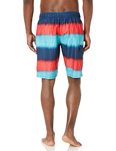 Image of Kanu Surf Men's Big Viper Extended Size Stripe Swim Trunk