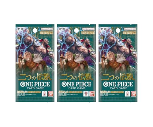ワンピース カードゲーム ツーレジェンド OP-08 ブースターパック (日本語)-3パック-18枚