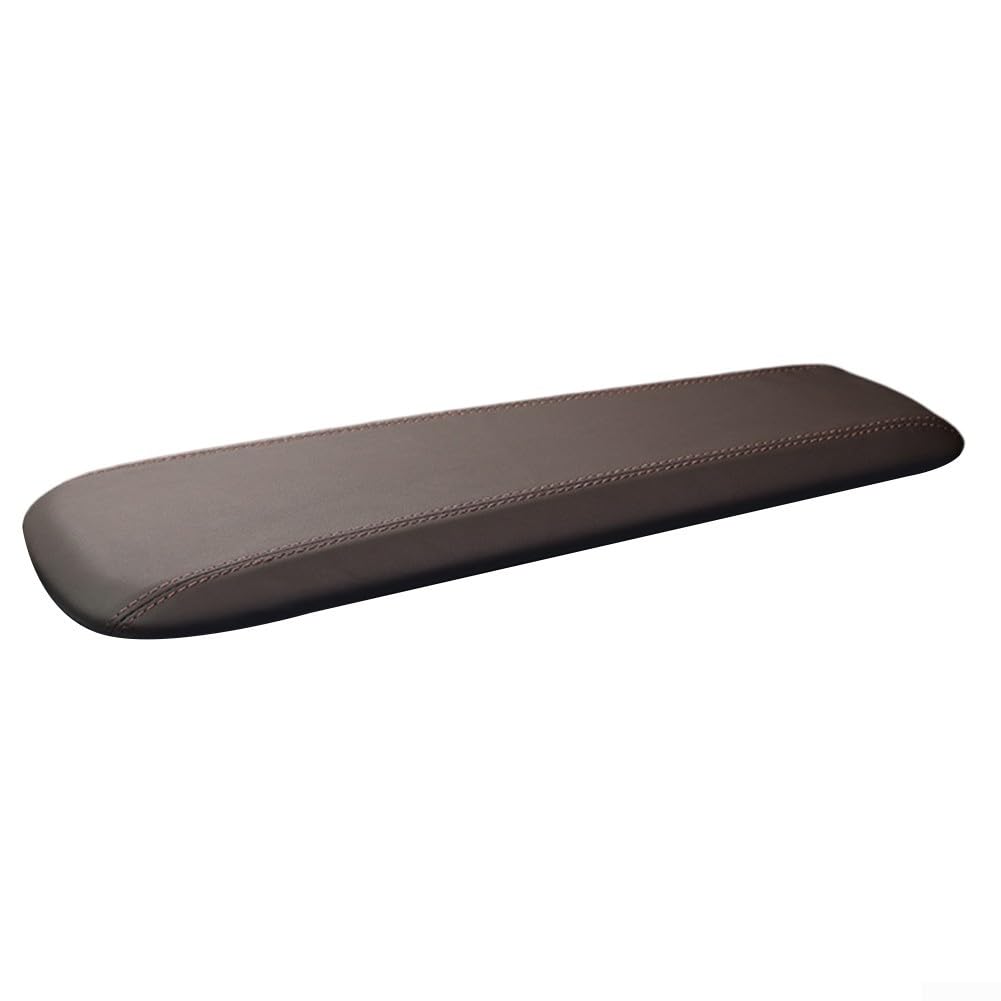 Premium PU Leather Armrest Cover for BMW X1 U11 2022 2024 Comfort and Protection (Brown)