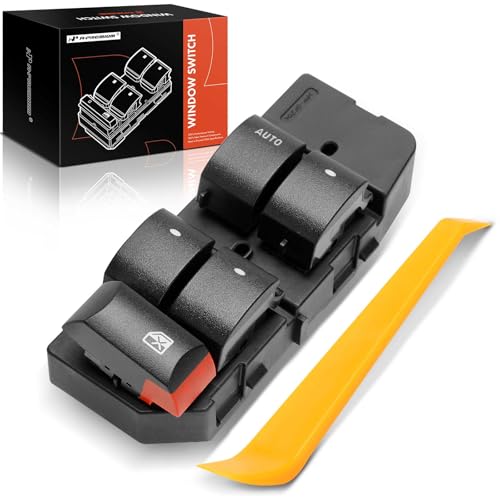 A-Premium Master Power Window Switch Compatible with Chevrolet Cobalt 2005-2010 & Pontiac G5 2007-2009, Front Left Driver Side