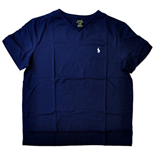Polo Ralph Lauren Men s Classic Fit V-Neck T-Shirt, Ink, Small