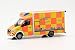 Produktbild Herpa Modellauto Mercedes-Benz Sprinter '13 Fahrtec RTW Städteregion Aachen, originalgetreu im Maßstab 1:87, Auto Modell für Diorama, Modellbau, Sammlerstück, Made in Germany, Modell aus Kunststoff