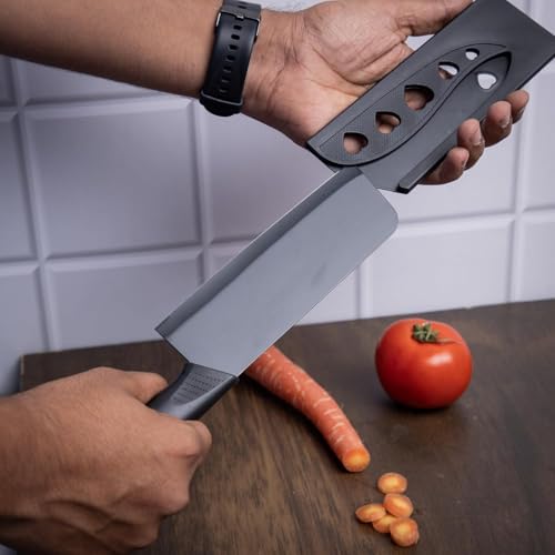 Image of Emojoy Stainless Steel 3 Pieces Chef Knife Set.Meat Knife with Sharp Blade with Ergonomic Handle for Home Kitchen and Restaurant