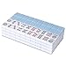 TIASUSAN American Mahjong Tile Set with 166 Blue Back Tiles (1.2”, Tiles Only)